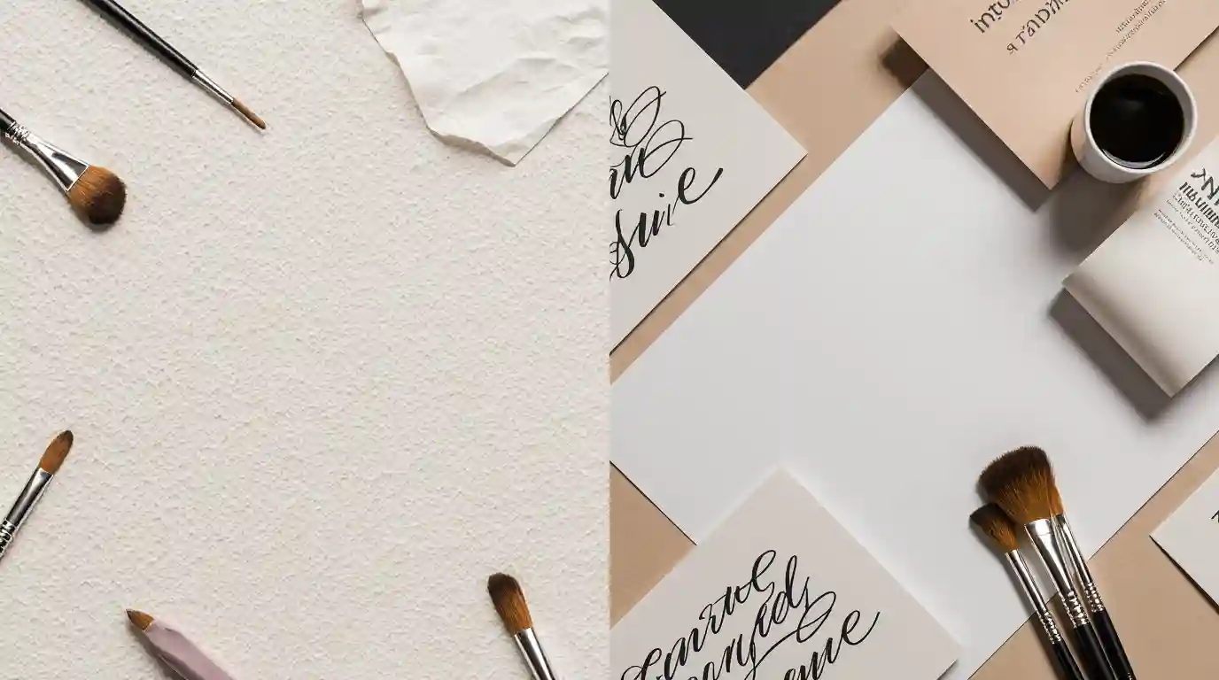 Papier texturé vs papier lisse